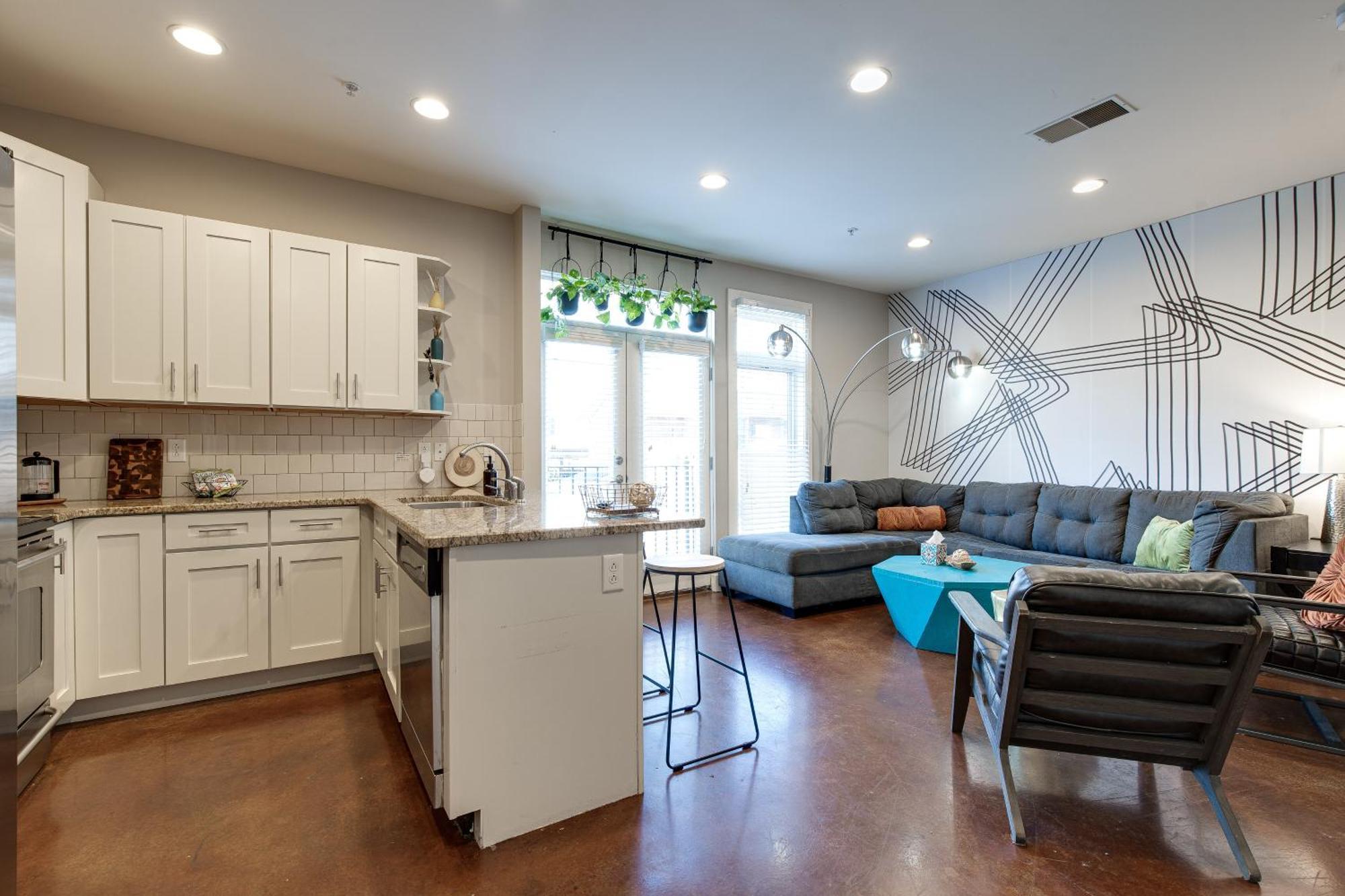 Nashville Condo - Near Music Row- Private Balcony Exterior foto